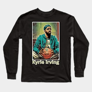 Kyrie Irving Victor illustration design Long Sleeve T-Shirt